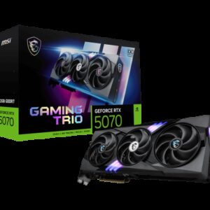 MSI GAMING GeForce RTX 5070 12G TRIO OC NVIDIA 12 GB GDDR7 4711377303927 | P/N: 912-V532-029 | Ref. Artículo: 1394105