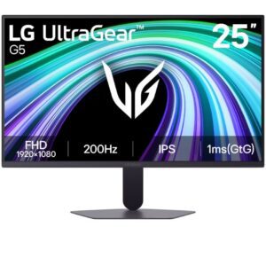 Monitor Gaming LG UltraGear G5 25G523B-B 25"/ Full HD/ 1ms/ 200Hz/ IPS/ Negro 8806096814840 25G523B-B LG-M 25G523B-B