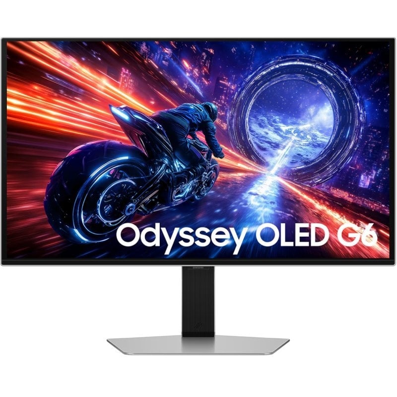 Monitor Gaming Samsung Odyssey OLED G6 G60SF S27FG604SU 27"/ QHD/ 0.03ms/ 500Hz/ QD-OLED/ Regulable en altura/ Plata 8806097455929 LS27FG604SUXEN SAM-M S27FG604SU