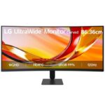 Monitor Profesional Ultrapanorámico Curvo LG 34U601B-B 34"/ WQHD/ Negro 8806096719312 34U601B-B.AEUQ LG-M 34U601B-B