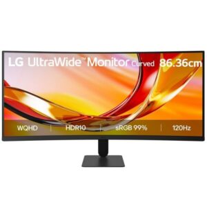 Monitor Profesional Ultrapanorámico Curvo LG 34U601B-B 34"/ WQHD/ Negro 8806096719312 34U601B-B.AEUQ LG-M 34U601B-B