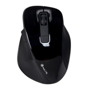 NGS Bow ratón Oficina mano derecha RF inalámbrico Óptico 1600 DPI 8435430613452 | P/N: BOWBLACK | Ref. Artículo: 1411284