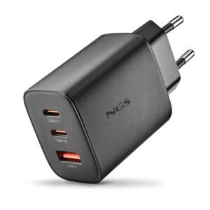 NGS ERA 65W BLACK Universal Negro Corriente alterna Carga rápida Interior 8435430626230 | P/N: ERA65WBLACK | Ref. Artículo: 1411203