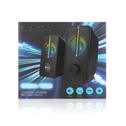 NGS GSX-150 Negro Inalámbrico 12 W - Imagen 4