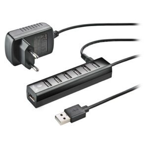 NGS IHUB7 TINY USB 2.0 480 Mbit/s Negro 8435430621051 | P/N: IHUB7TINY | Ref. Artículo: 1411232