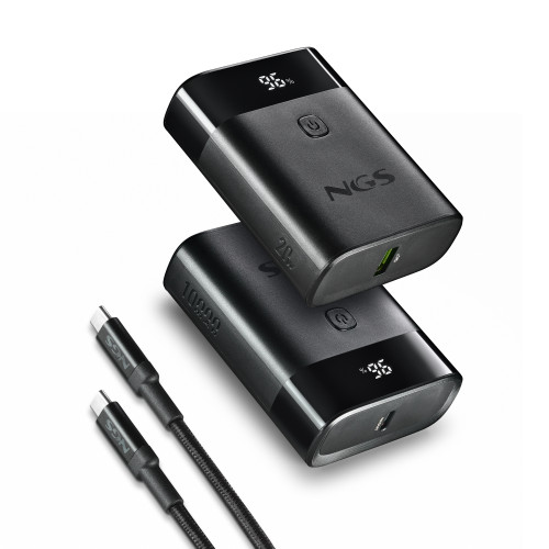 NGS TWIX 10 10000 mAh Negro - Imagen 3