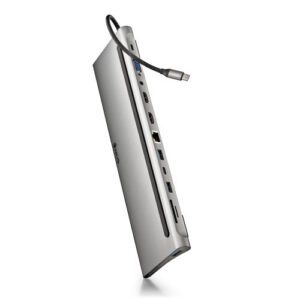 NGS WONDER DOCK 12 Alámbrico USB 3.2 Gen 1 (3.1 Gen 1) Type-C Plata 8435430623543 | P/N: WONDERDOCK12 | Ref. Artículo: 1411235