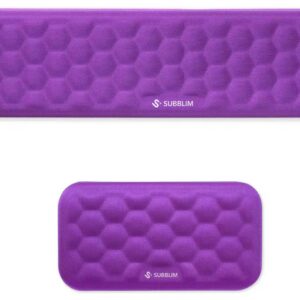 PACK REPOSAMUÑECAS SUBBLIM ERGO AIRPADDING RATON TECLADO MORADO 8436586743208 SUBMP-04E012