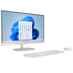 | P/N: 8L134EA | Cod. Artículo: MGS0000035409 Ordenador all in one hp 24 - cr0014ns cel n100 -  8gb -  ssd 512gb -  23.8 pulgadas -  freedos -  blanco