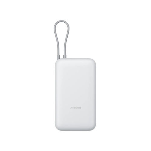 POWERBANK XIAOMI POWER BANK 20000MAH (INTEGRATED CABLE) LIGHT GRAY - Imagen 2