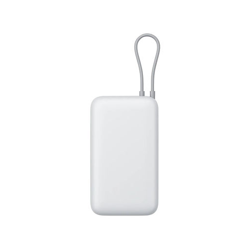 POWERBANK XIAOMI POWER BANK 20000MAH (INTEGRATED CABLE) LIGHT GRAY - Imagen 3