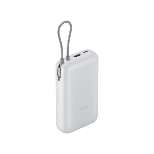 POWERBANK XIAOMI POWER BANK 20000MAH (INTEGRATED CABLE) LIGHT GRAY 6932554411817 P/N: BHR9738GL | Ref. Artículo: MI-PWB-20000MAH-LGY