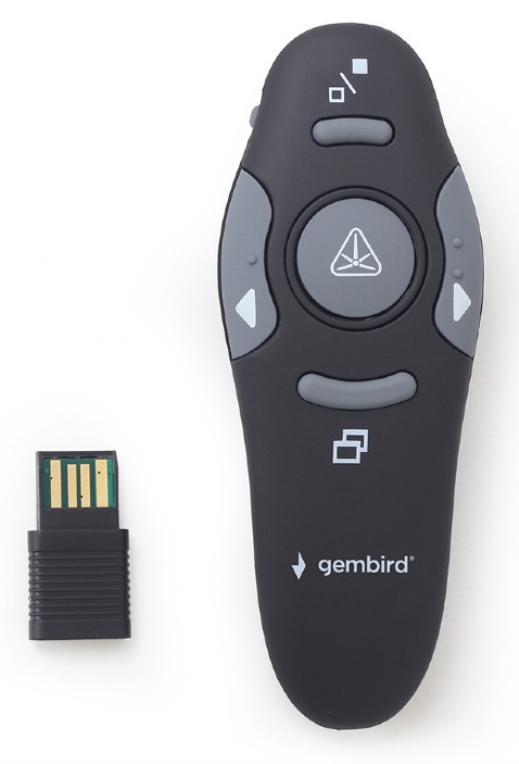 PRESENTADOR INALAMBRICO GEMBIRD CON PUNTERO LASER WP-L-11 8716309134200 WP-L-11