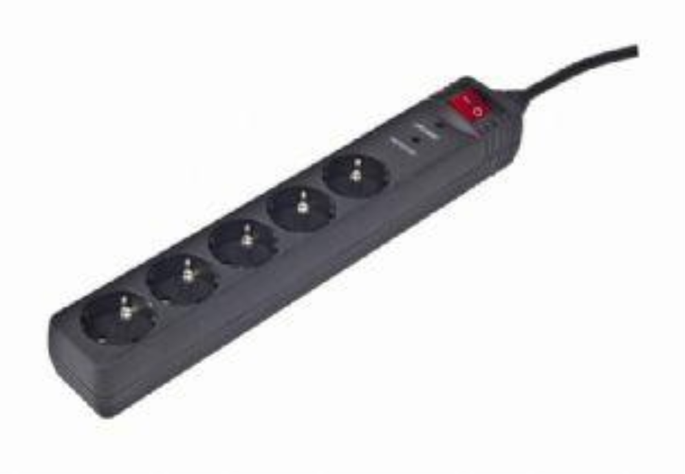 PROTECTOR CONTRA SOBRETENSIONES GEMBIRD 5 ENCHUFES 4