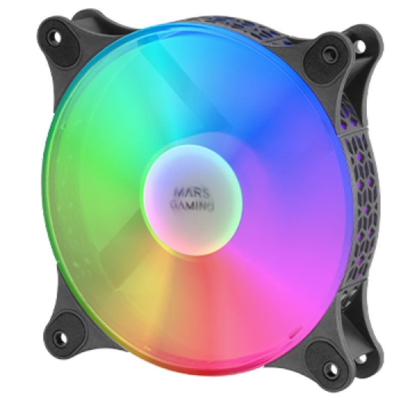 Pack 2 Ventiladores Mars Gaming MFDUO/ 12cm/ FRGB - Imagen 4