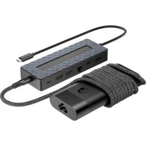 Pack Docking USB Tipo-C y Cargador Universal para Portátil HP 9H0H9AA 197961554168 9H0H9AA HPAP-KIT 9H0H9AA