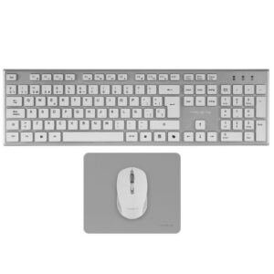 Pack Gaming Tacens ZENITH/ Teclado Inalámbrico + Ratón Inalámbrico + Alfombrilla 8435693112143 6ZENITHWES TAC-PACK 6ZENITHW WH