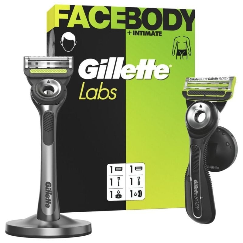 Pack de 2 Cuchillas de Afeitar Gillette GilletteLabs FaceBody + Intimate - Imagen 2