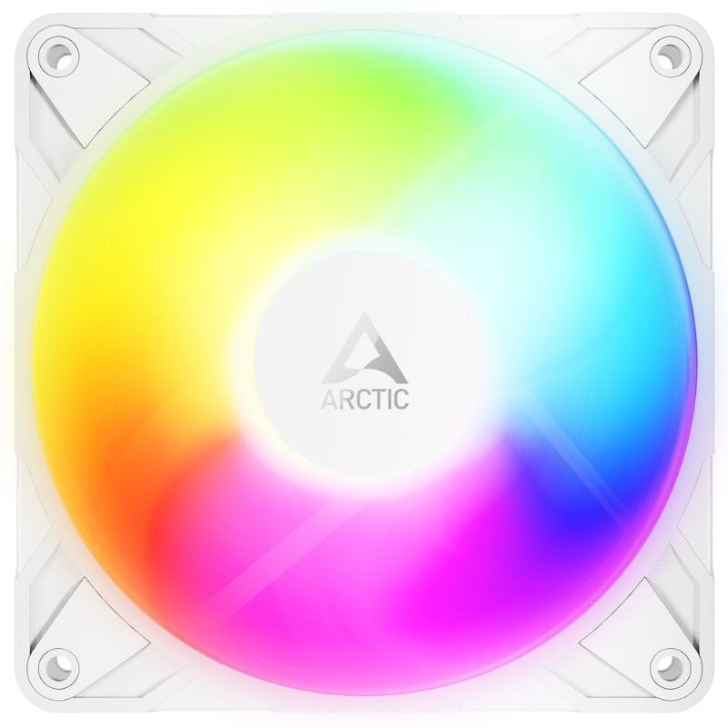 Pack de 3 Ventilador Arctic P12 Pro Reverse A-RGB/ 12cm/ Blanco - Imagen 2