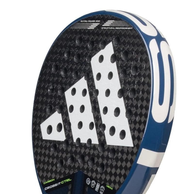 Pala de Pádel Adidas Cross It Carbon Control 3.4 2025/ Azul y Blanca - Imagen 3