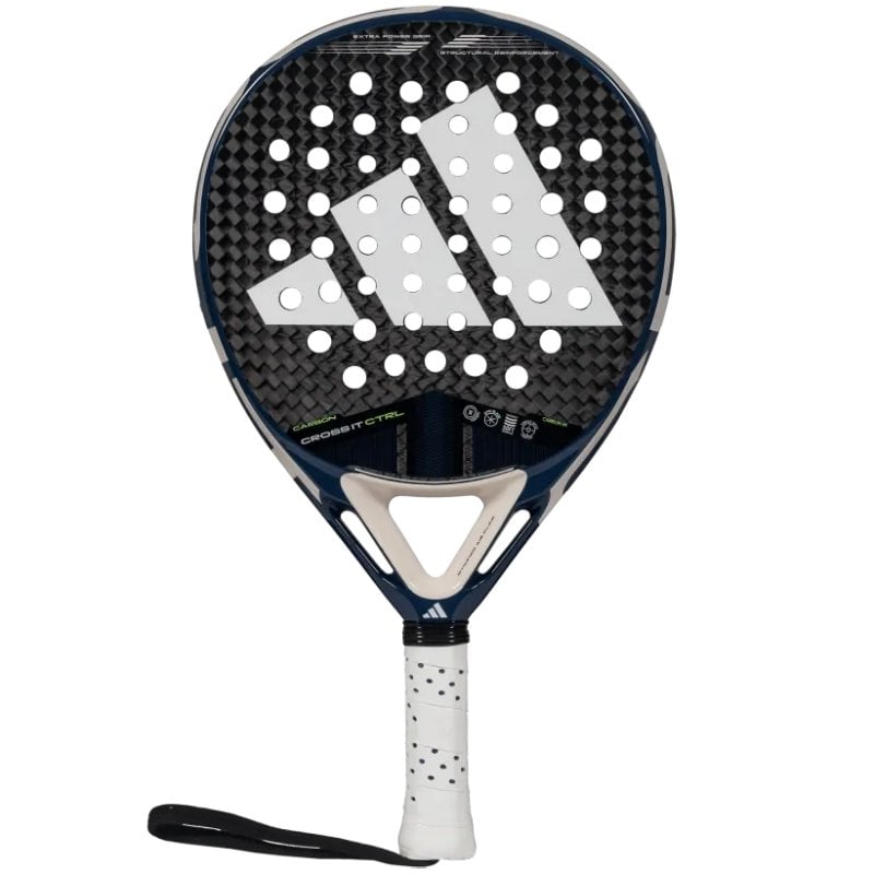 Pala de Pádel Adidas Cross It Carbon Control 3.4 2025/ Azul y Blanca 8435739402894 ADI-PALA PAD C IT CAR CT 3 4