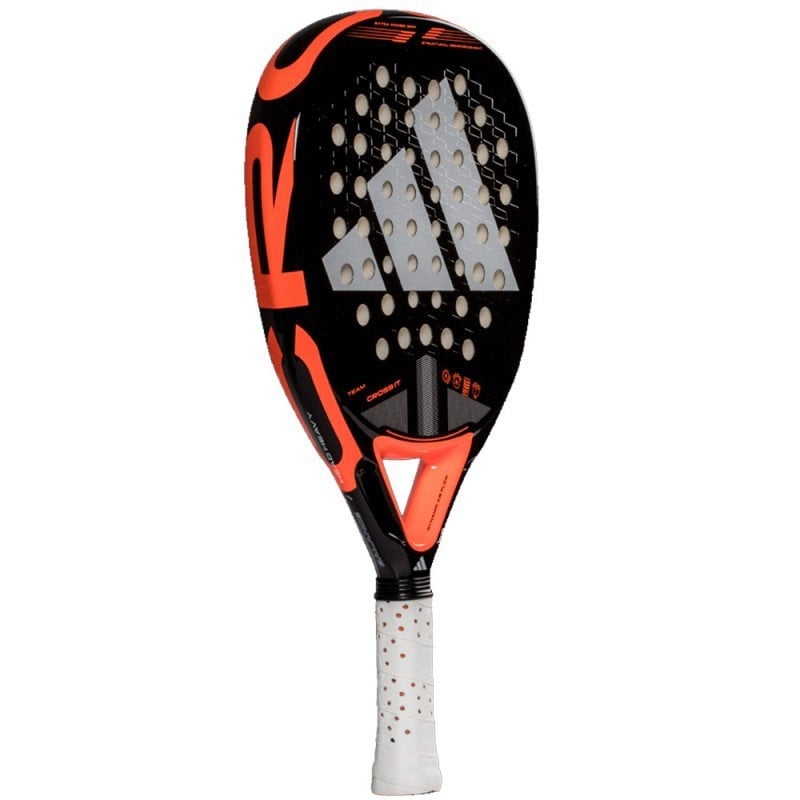 Pala de Pádel Adidas Cross It Team 3.4 2025/ Negra y Naranja - Imagen 2