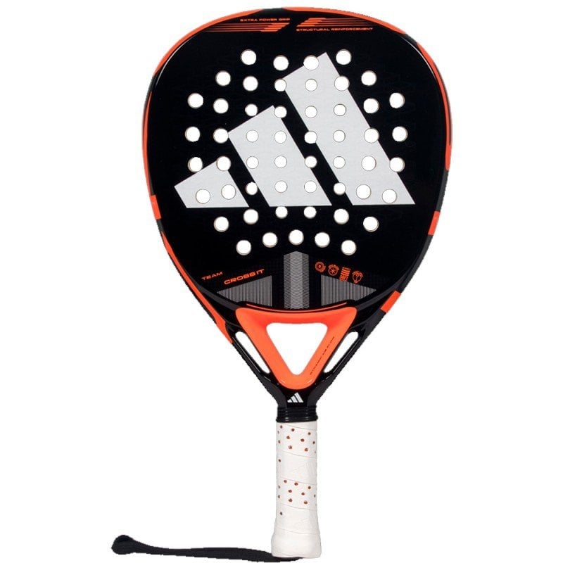 Pala de Pádel Adidas Cross It Team 3.4 2025/ Negra y Naranja 8435739402900 ADI-PALA PAD C IT TEA 3 4 25