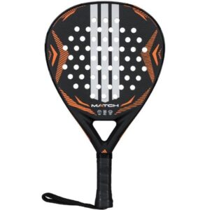 Pala de Pádel Adidas Match 3.5 2026/ Negra y Naranja 8435739406052 ADI-PALA PAD MATCH ORBK 3 5