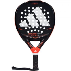 Pala de Pádel Adidas Metalbone Superlight 2026/ Negra y Naranja 8435739405871  ADI-PALA PAD MTLB SULG 26