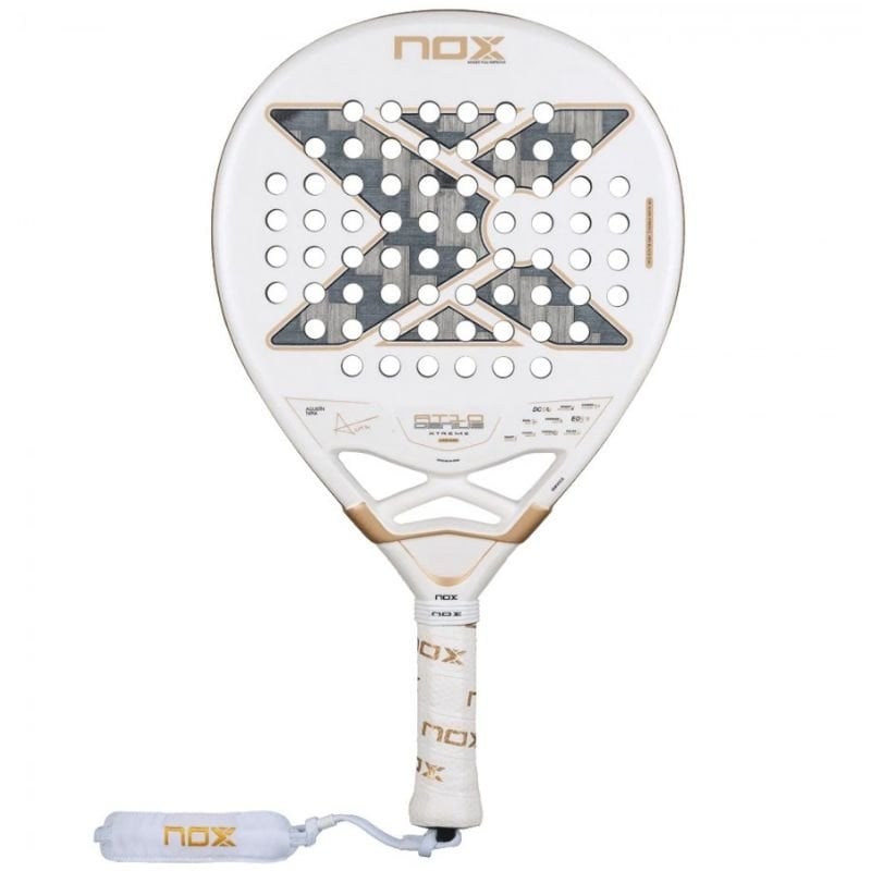 Pala de Pádel NoxSport AT10 Genius 12K Alum Xtreme 2026 (Agustin Tapia) 8435778902645 NXS-PALA PAD AT10 LG 12KX 26