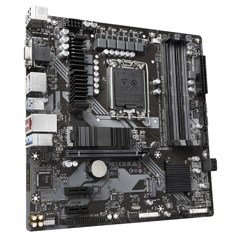 Placa Base Gigabyte B760M DS3H DDR4 Socket 1700/ DDR4/ PCIe 4.0/ Micro ATX - Imagen 2