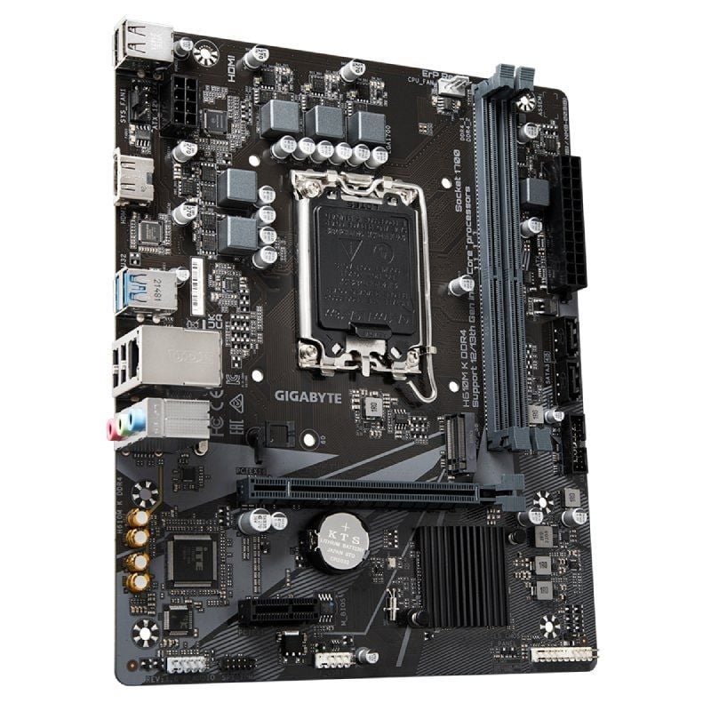 Placa Base Gigabyte H610M K DDR4 Socket 1700/ DDR4/ PCIe 4.0/ Micro ATX - Imagen 3