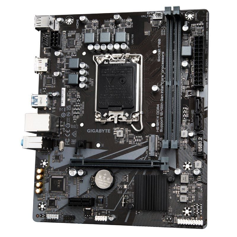 Placa Base Gigabyte H610M K DDR4 Socket 1700/ DDR4/ PCIe 4.0/ Micro ATX - Imagen 4