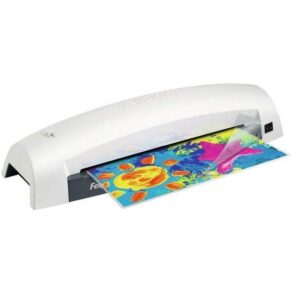 Plastificadora Fellowes Lunar A3 5716701/ hasta A3 y 80-125 Micras/ Blanca y Negra 043859624430 5716701 FELL-PLASTIFIC LUNAR A3