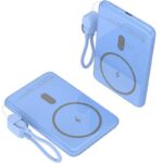 Powerbank 5000mAh Leotec LEPOWW20W5B/ 20W/ Wireless/ Azul/ Incluye Cable USB Tipo-C 8436588883728 LEPOWW20W5B LEO-BAT PB INAL 20 5000 BL