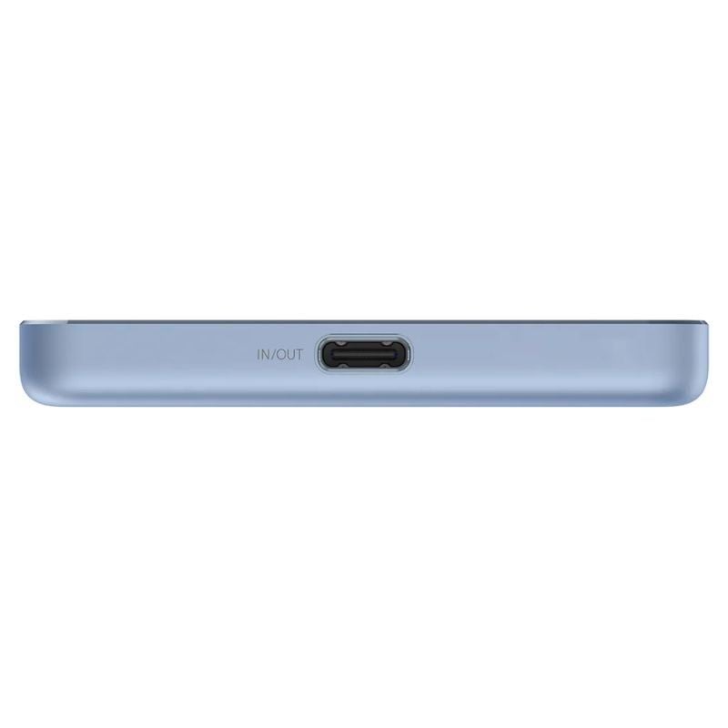 Powerbank 5000mAh Xiaomi Super Slim Magnetic Power Bank 5000/ Wireless/ Azul/ Incluye Cable USB Tipo-C - Imagen 4