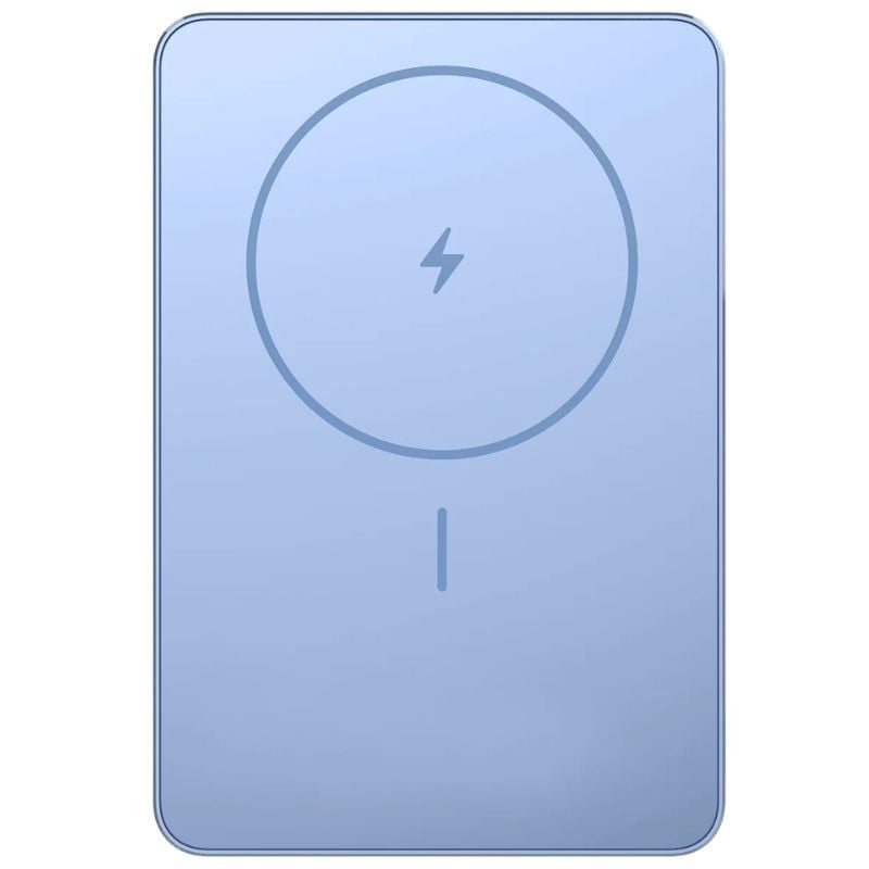 Powerbank 5000mAh Xiaomi Super Slim Magnetic Power Bank 5000/ Wireless/ Azul/ Incluye Cable USB Tipo-C 6932554473884 XIA-BAT SP SL MAG PB 5000 BL