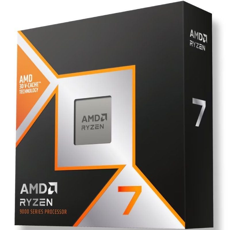 Procesador AMD Ryzen 7 9850X3D 4.70GHz Socket AM5 730143318280 100-100001973WOF AMD-RYZEN 7 9850X3D 4 7GHZ