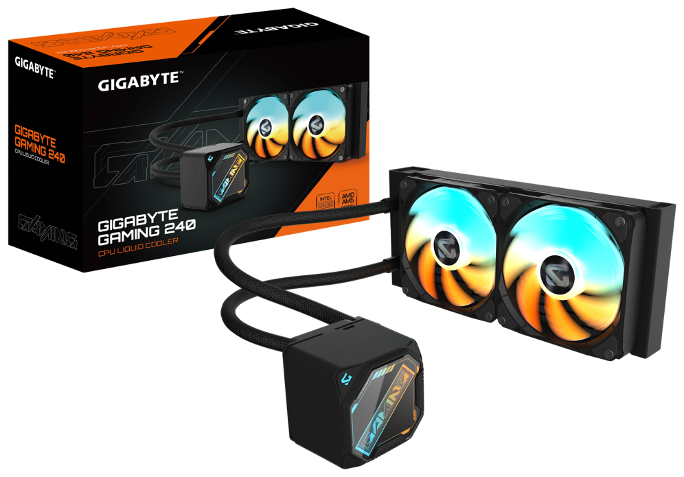 REFRIGERACION LIQUIDA GIGABYTE GME 240 NEGRA 4719331555856 28400-GM240-ICBR