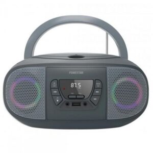 Radio CD Fonestar BOOM-GO-G/ 13W/ a Pilas/ con Cable/ Gris 8422521001151 BOOM-GO-G FONE-CD BOOM-GO-G