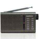 Radio Portátil Daewoo DW1035/ a Pilas/ Gris Oscuro 8436533800008 DW1035 DAE-RADIO DW1035