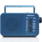 Radio Portátil Daewoo DW1120/ con Cable/ a Pilas/ Azul 8436533799982 DW1120 DAE-RADIO DW1120