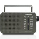 Radio Portátil Daewoo DW1121/con Cable/ a Pilas/ Gris 8436533799999 DW1121 DAE-RADIO DW1121