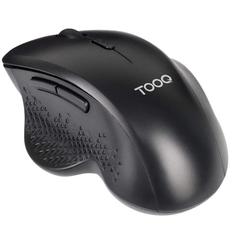 Ratón Ergonómico Inalámbrico TooQ TQMWG-1105-B/ Hasta 1600 DPI 8433281017542 TQMWG-1105-B TOO-MOU TQMWG-1105-B