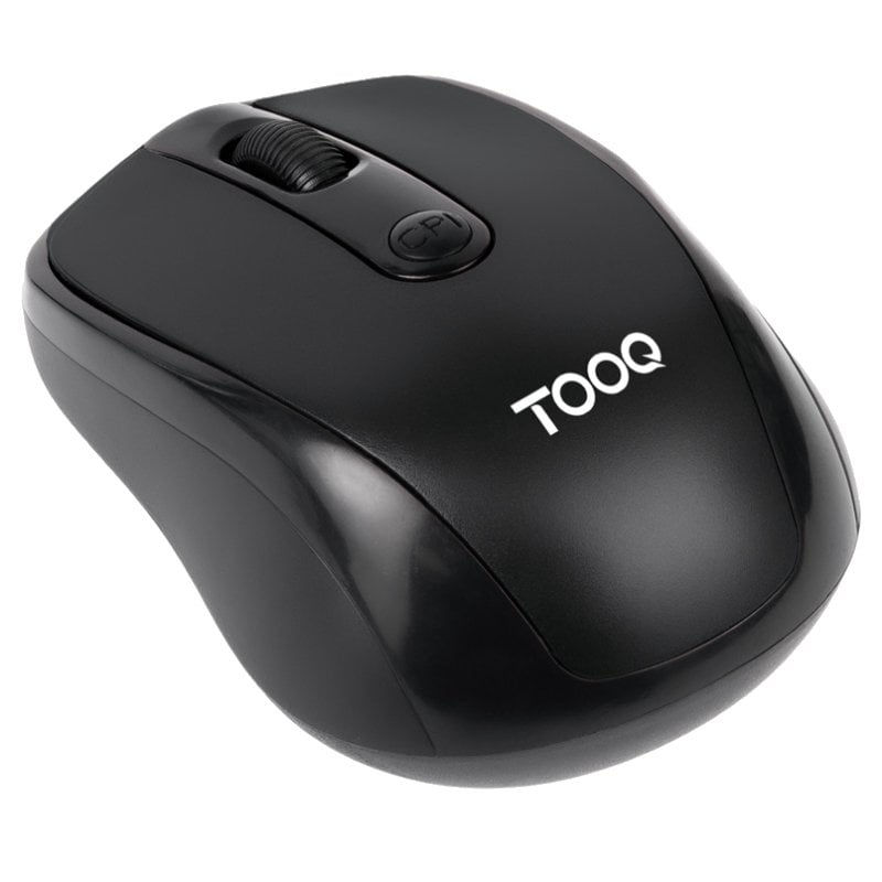Ratón Inalámbrico TooQ TQMW-1103-B/ Hasta 1600 DPI 8433281017528 TQMW-1103-B TOO-MOU TQMW-1103-B