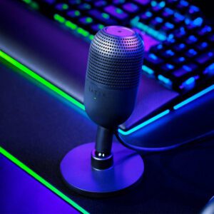 Razer Seiren V3 Mini Negro Micrófono de superficie para mesa 8887910000380 | P/N: RZ19-05050100-R3M1 | Ref. Artículo: 1373079