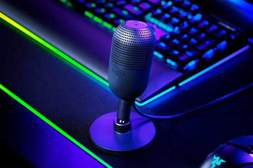 Razer Seiren V3 Mini Negro Micrófono de superficie para mesa 8887910000380 | P/N: RZ19-05050100-R3M1 | Ref. Artículo: 1373079