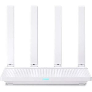 Router Inalámbrico Xiaomi Router AX3000T/ WiFi 6/ 3000Mbps/ 2.4GHz 5GHz/ 4 Antenas/ WiFi 802.11a/b/g/n/ac/ax 6941948702202 DVB4423GL XIA-ROU AX3000T WH