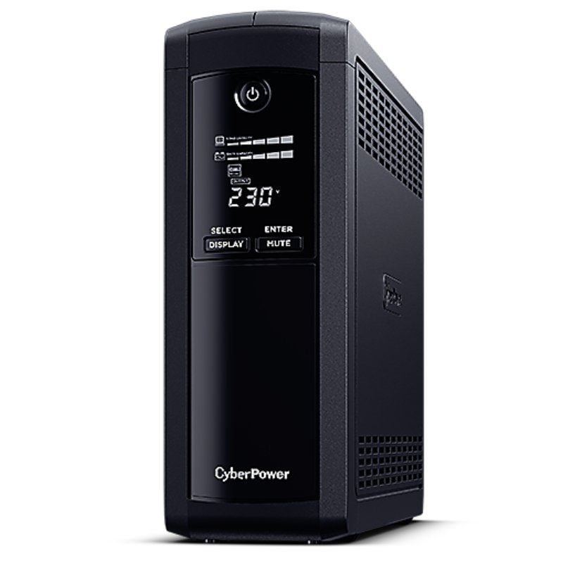 SAI Línea Interactiva Cyberpower VP1600ELCD/ 1600VA-960W/ 5 Salidas/ Formato Torre 4712856275568 VP1600ELCD CYB-LI VP1600ELCD