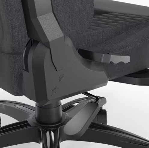 SILLA CORSAIR GAMING TC100 RELAXED FABRIC GRIS/NEGRA CF-9010052-WW - Imagen 5